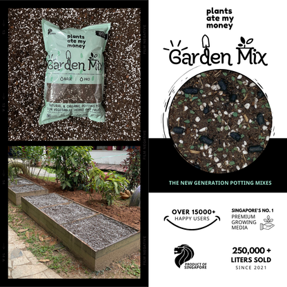 PAMM [ADVANCED HERBS & VEGGIES MIX] 5L Garden Mix - Potting Mix for Vegetables, Herbs and Fruits