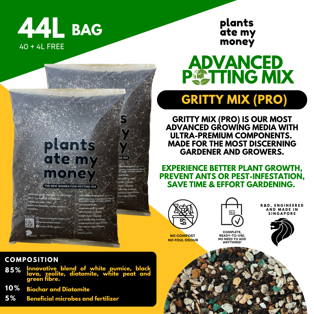 PAMM [ADVANCED POTTING MIX] Gritty Mix 5L or 22L Original or PRO Potting Mix for Trees, Foliage & Flowering Plants