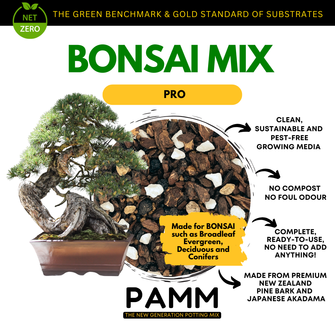 PAMM [ADVANCED BONSAI MIX] 2L Premium Growing Media for Bonsai, Japanese Pine, Conifers, Maple & Tropical Bonsai