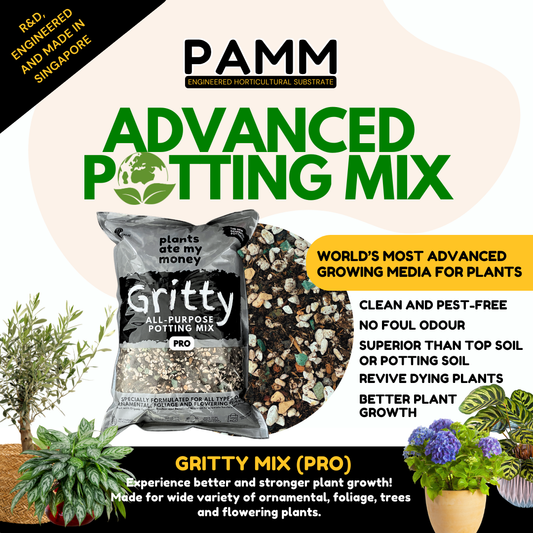 PAMM [ADVANCED POTTING MIX] Gritty Mix 5L or 22L Original or PRO Potting Mix for Trees, Foliage & Flowering Plants